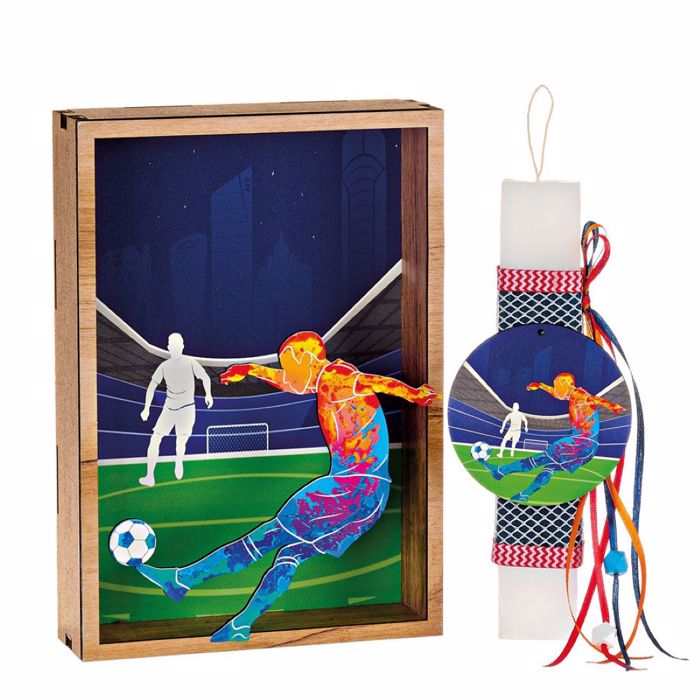 ADOREX LAMPADA PLAKE KONTI ME XuLINO KADRAKI- PODOSFAIRO