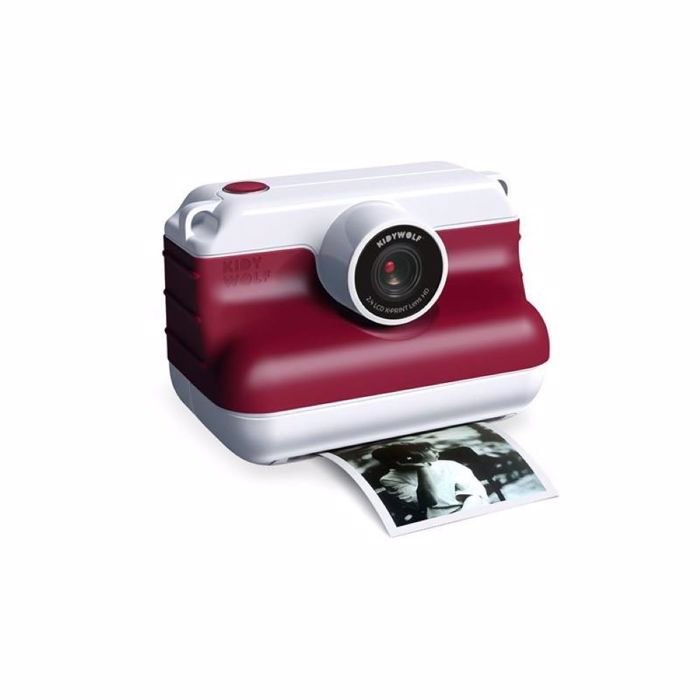 KIDYWOLF FOTOGAFIKI MIXANI ME ThERMIKI EKTuPOSI- KOKKINI INSTANT CAMERA