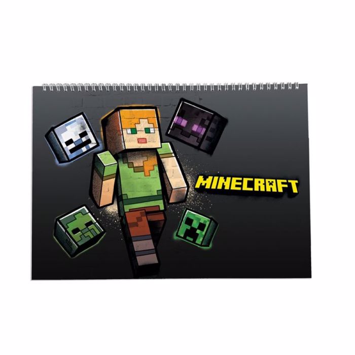 GRAFFITI MPLOK ZOGAFIKIS A4 30f. MINECRAFT