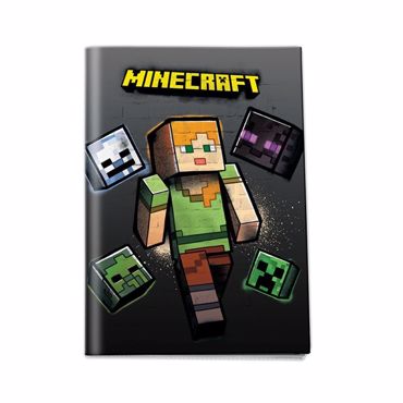 GRAFFITI ΤΕΤΡΑΔΙΟ ΚΑΡΦΙΤΣΑ 17*25 40φ. MINECRAFT