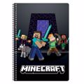 GRAFFITI TETRADIO SPIRAL 17*25 2Th. MINECRAFT