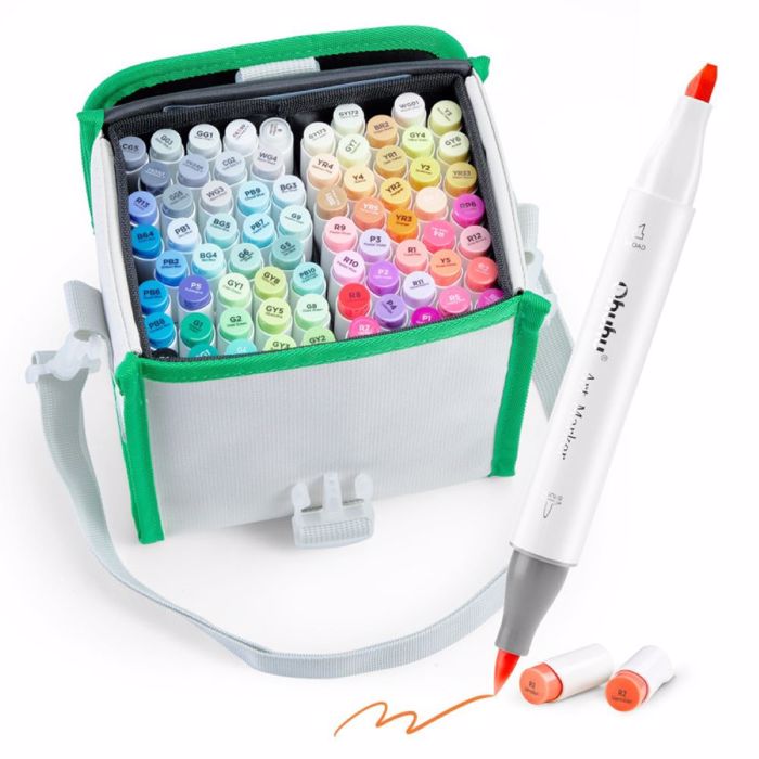 OHUHU MARKADOROI ALKOOLIS BRUSH & CHISEL SET 72tmx