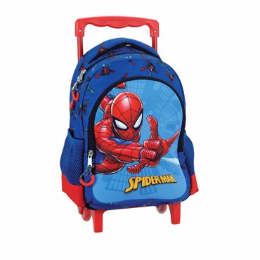 GIM ΤΣΑΝΤΑ ΝΗΠΙΟΥ TROLLEY SPIDERMAN EVERGREEN