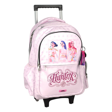 GIM ΤΣΑΝΤΑ TROLLEY ΠΟΛΥΘΕΣΙΑΚΗ PINK HUNTRIX