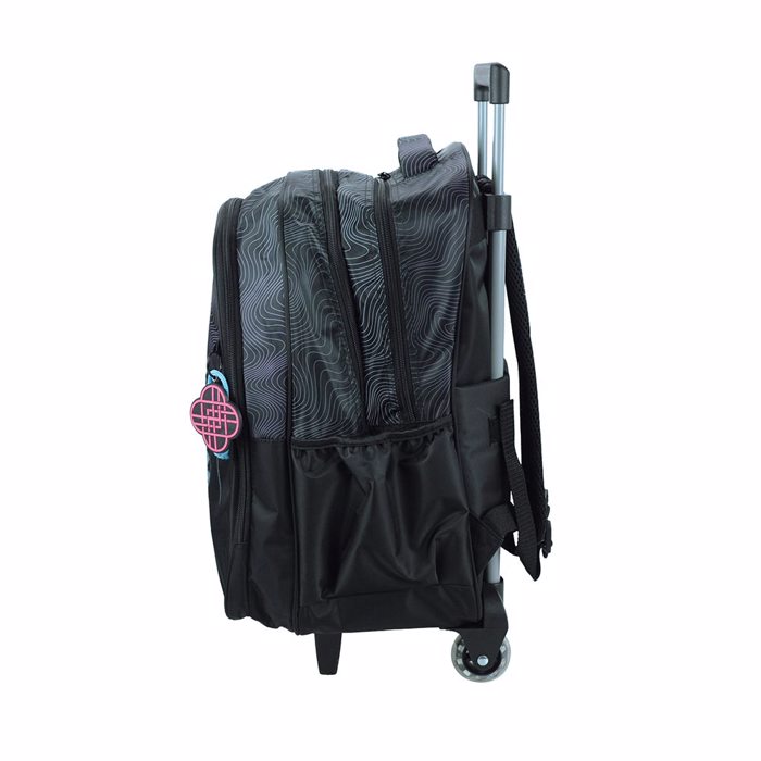 GIM TSANTA TROLLEY POLuThESIAKI BLACK HUNTRIX