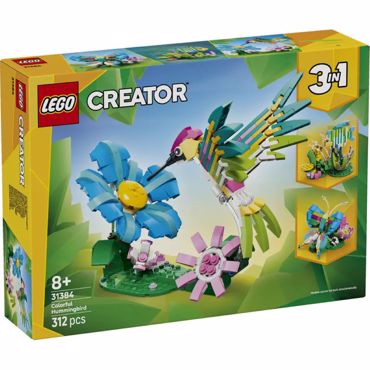 31384 LEGO WILD ANIMALS: COLORFUL HUMMINGBIRD 312pcs