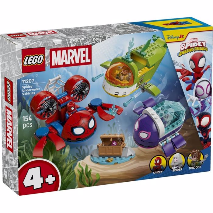11207 LEGO SPIDEY: UNDERWATER VEHICLES 154pcs