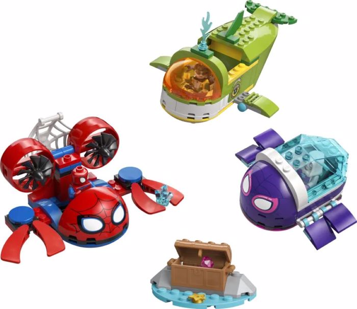 11207 LEGO SPIDEY: UNDERWATER VEHICLES 154pcs