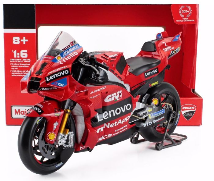 MAISTO 1:6 DUCATI LENOVO DESMOSEDICI GP 2024