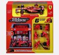 BURAGO 1/43 FERRARI F1 PIT PASS- FERRARI SF24