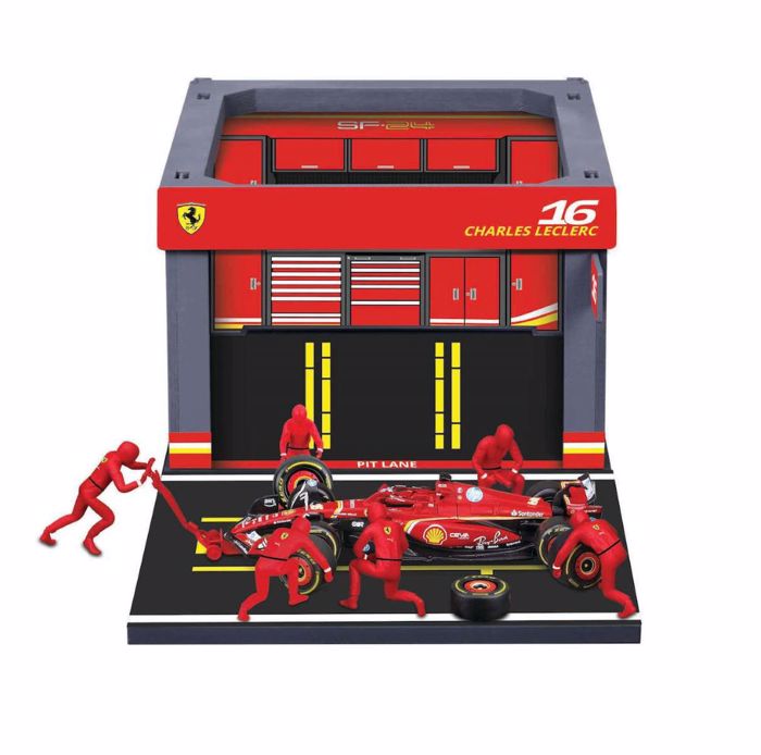 BURAGO 1/43 FERRARI F1 PIT PASS- FERRARI SF24