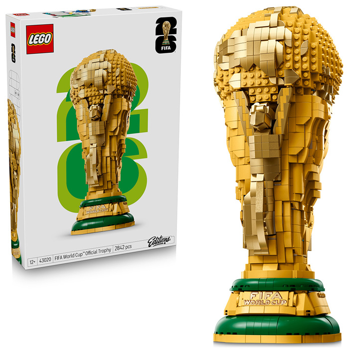 43020 LEGO FIFA WORLD CUP OFFICIAL TROPHY 2.842pcs
