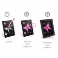 KIDYWOLF SET XEIROTEXNIAS ME NEON NIMATA KAI 3 KARTES- ONCE UPON A TIME