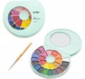 HIMI NEROMPOGES SEMI-MOIST WATERCOLOUR SET 24xr. KAI PINELO GREEN CASE
