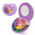HIMI NEROMPOGES SEMI-MOIST WATERCOLOUR SET 24xr. KAI PINELO PURPLE CASE