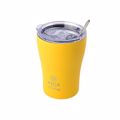 ESTIA ThERMOS COFFEE MUG SAVE THE AEGEAN 350ml PINEAPPLE YELLOW