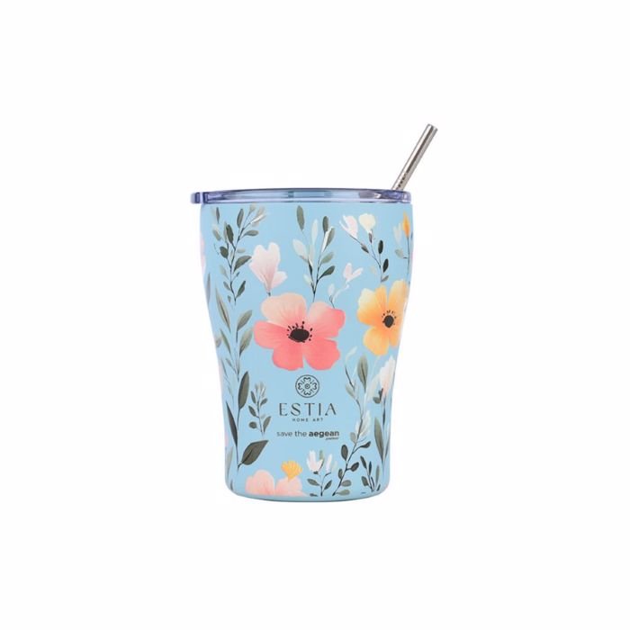 ESTIA ThERMOS COFFEE MUG SAVE THE AEGEAN 350ml SKY GARDEN