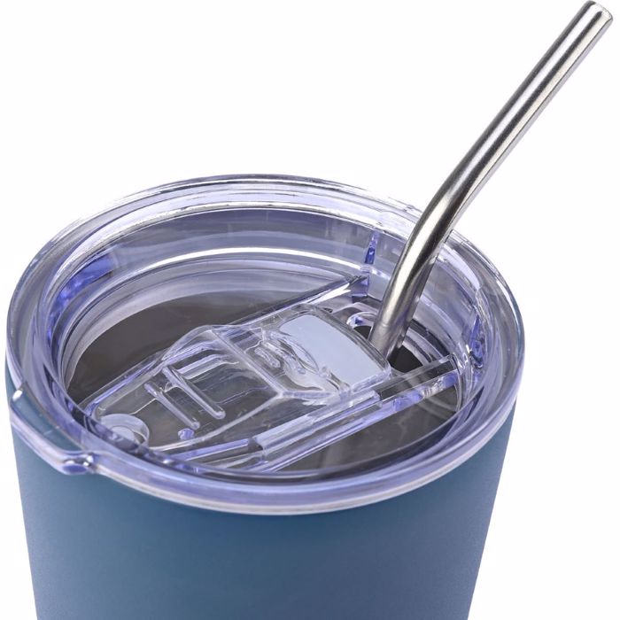 HOMELY ThERMOS COFFEE MUG 400ml INDIGO BLUE