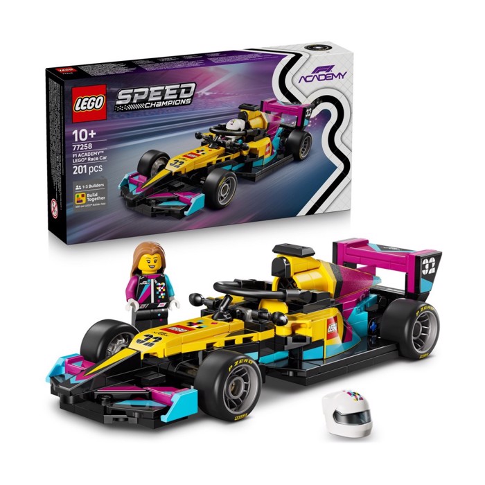 77258 LEGO F1 ACADEMY RACE CAR 201pcs