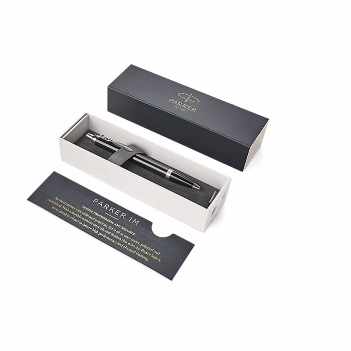 PARKER IM CORE LAQUE BLACK CT BP
