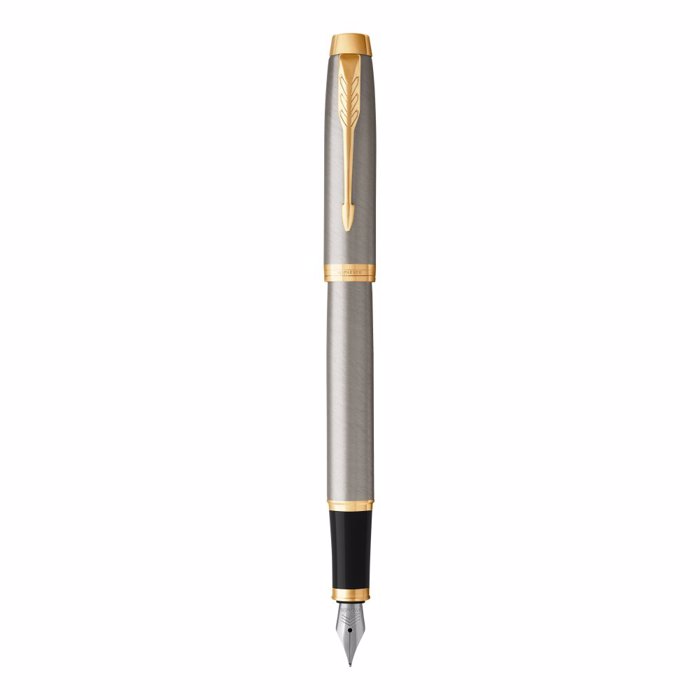 PARKER IM CORE BRUSH METAL GT FPen F