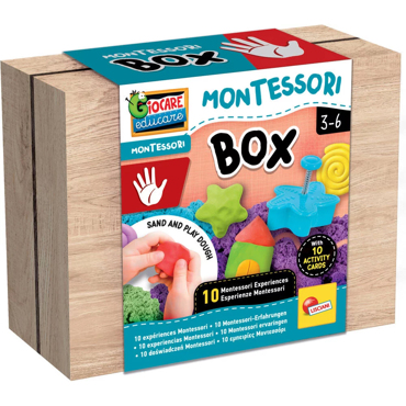 LISCIANI MONTESSORI ΣΕΤ ΚΑΤΑΣΚΕΥΩΝ ΜΕ ΑΜΜΟ ΚΑΙ ΠΛΑΣΤΕΛΙΝΗ