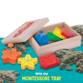 LISCIANI MONTESSORI SET KATASKEuON ME AMMO KAI PLASTELINI
