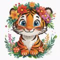 DIAMOND DOTZ FLOWER CUBE ME KORNIZA  30*30CM