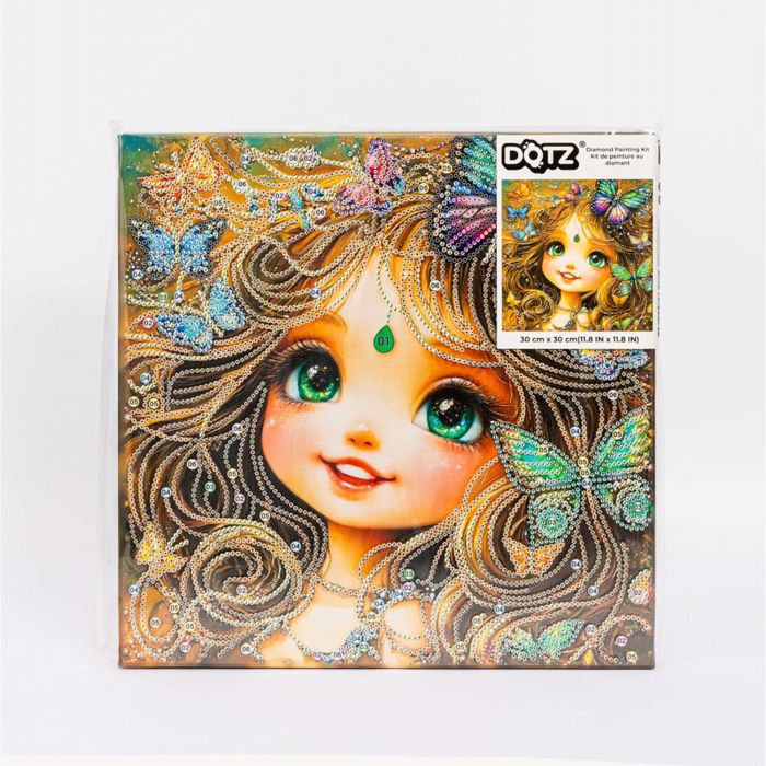 DIAMOND DOTZ PIXIE ME KORNIZA  30*30CM