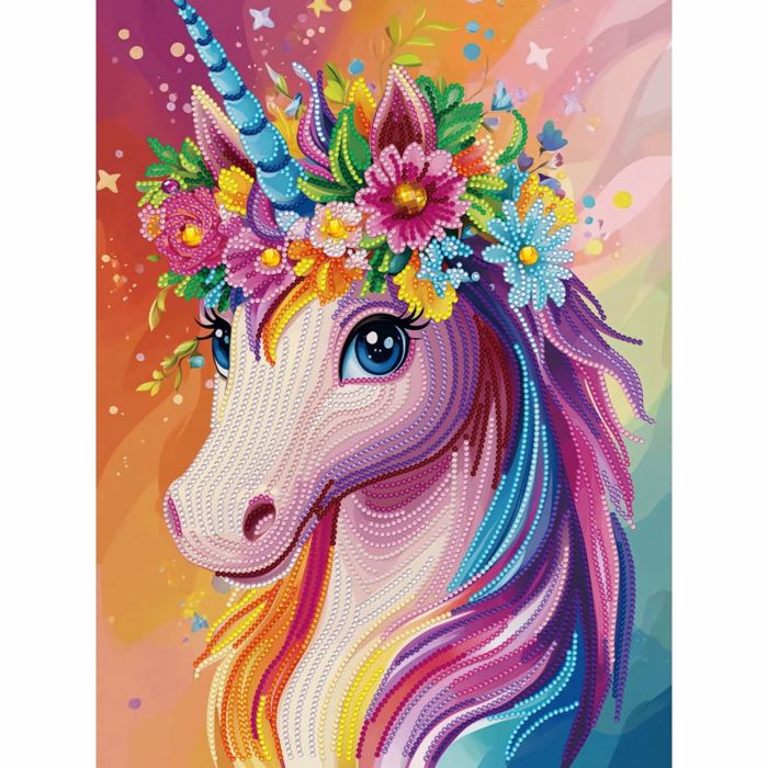 DIAMOND DOTZ UNICORN PRINCESS ME KORNIZA  30*40CM