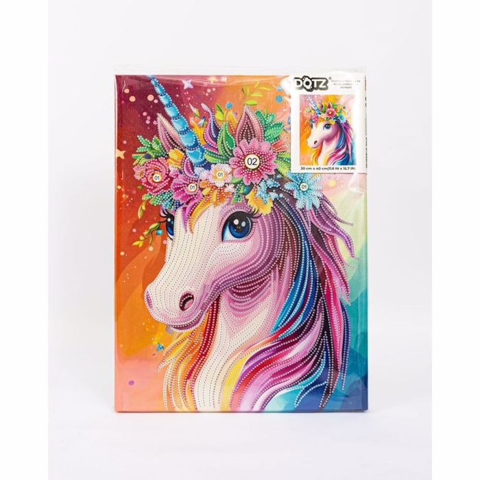 DIAMOND DOTZ UNICORN PRINCESS ME KORNIZA  30*40CM