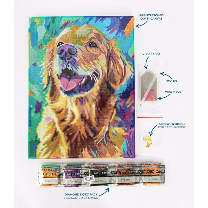 DIAMOND DOTZ GOOD BOY ME KORNIZA  30*40CM