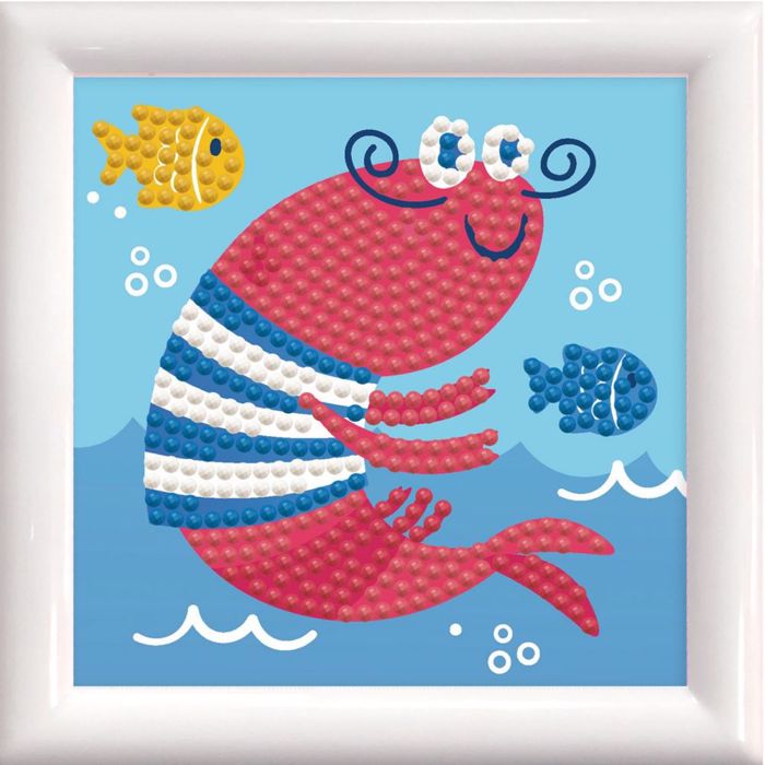 DIAMOND DOTZ LOBSTER TALE  SE KAMBA 12*12CM