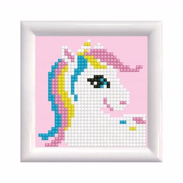 DIAMOND DOTZ PRETTY PONY ΣΕ ΚΑΜΒΑ 12*12CM