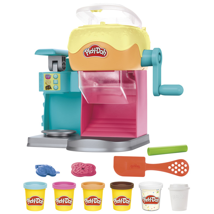 PLAY-DOH KATASKEuES ME PLASTELINI- DONUT DROP SHOP