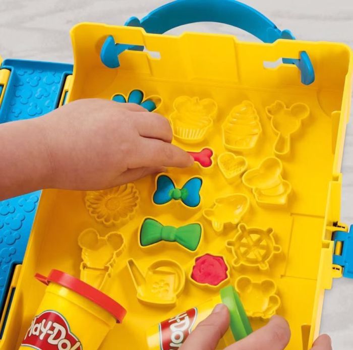 PLAY DOH KATASKEuES ME PLASTELINI MICKEY MOUSE CREATE A STORY