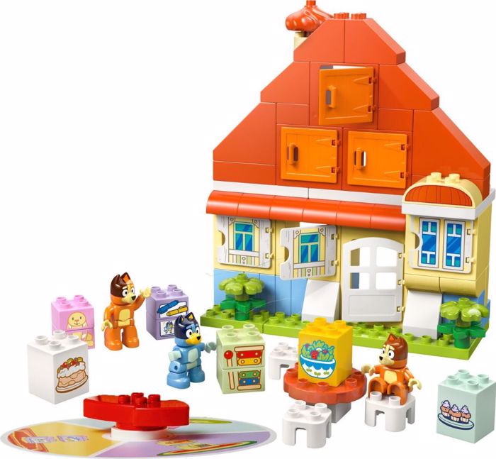 10459 LEGO BLUEY'S FAMILY HOUSE WITH MEMORY GAME 83pcs