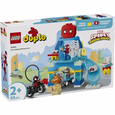 10464 LEGO TEAM SPIDEY WEBQUARTERS 65pcs