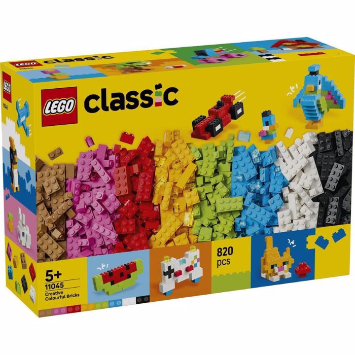 11045 LEGO CREATIVE COLORFUL BRICKS 820pcs