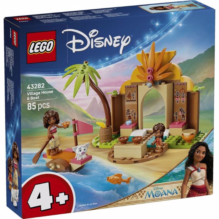 43282 LEGO VILLAGE HOUSE & BOAT 85pcs