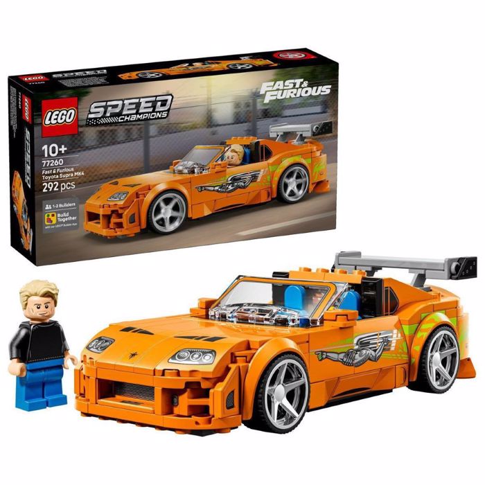 77260 LEGO THE FAST AND THE FURIOUS TOYOTA SUPRA MK4 292pcs