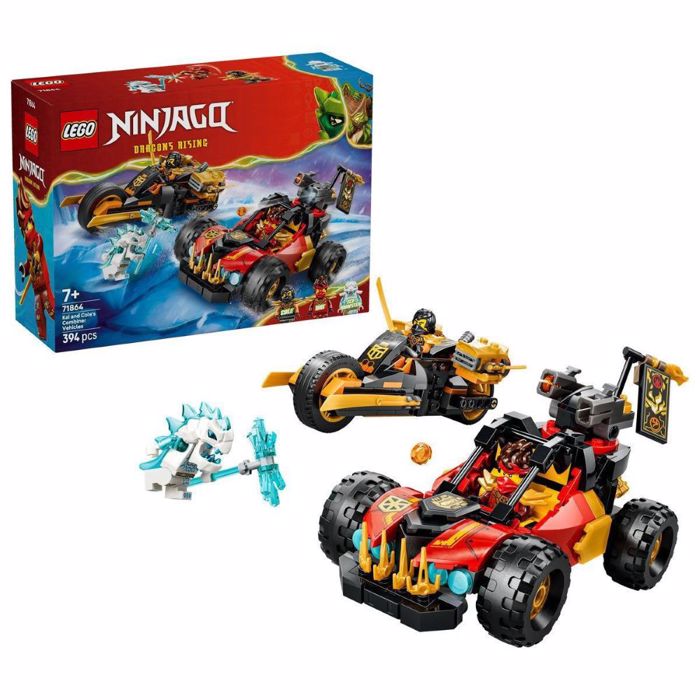 71864 LEGO KAI AND COLE'S COMBINER VEHICLES 394pcs