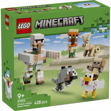 21592 LEGO CHICKEN JOCKEY DESERT ATTACK 428pcs