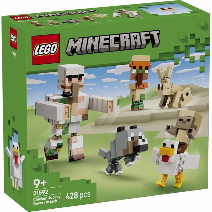 21592 LEGO CHICKEN JOCKEY DESERT ATTACK 428pcs