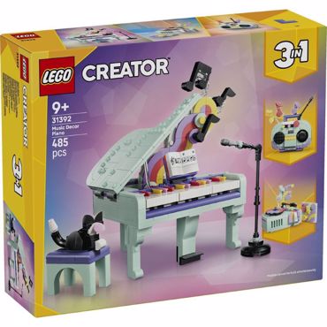 31392 LEGO MUSIC DECOR PIANO WITH CAT 485pcs