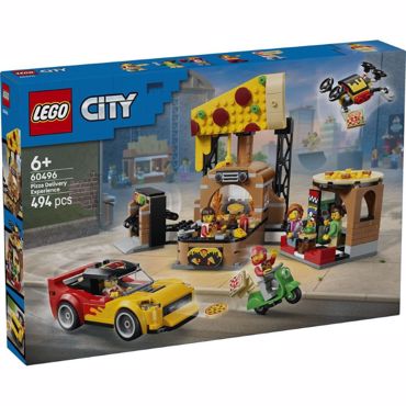 60496 LEGO PIZZA EXPERIENCE WITH VEHICLES 494pcs