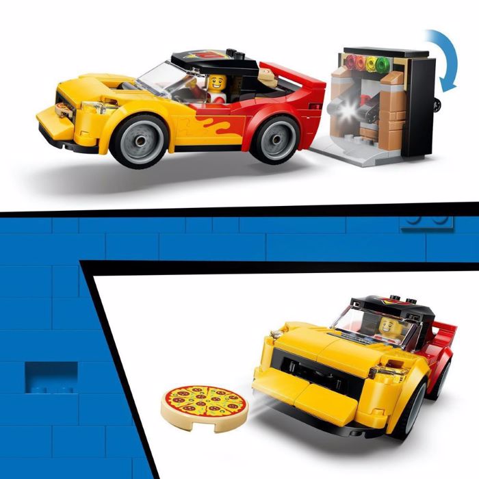 60496 LEGO PIZZA EXPERIENCE WITH VEHICLES 494pcs