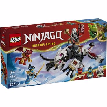 71863 LEGO ZILVAR AND GRIMTAK THE DRAGON BEAST 232pcs