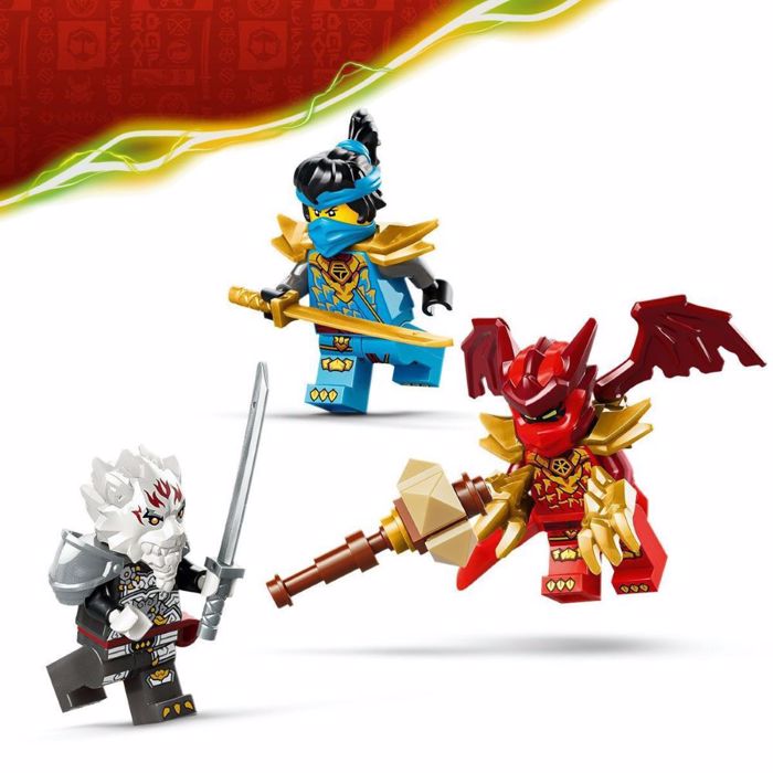 71863 LEGO ZILVAR AND GRIMTAK THE DRAGON BEAST 232pcs