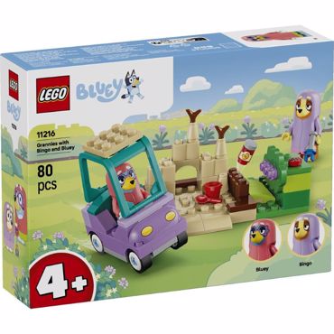 11216 LEGO GRANNIES WITH BINGO BLUEY 80pcs